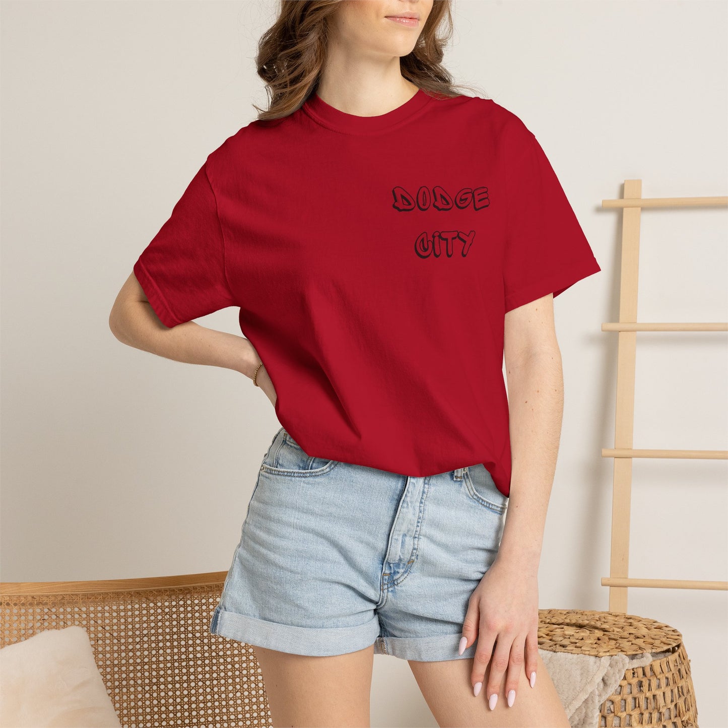 Dodge City Pocket - Graphic Tees (Color Options)
