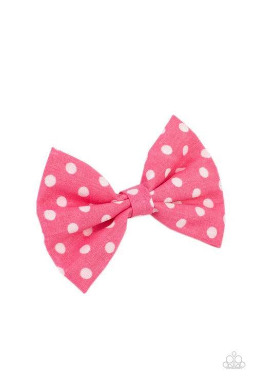Polka Dot Delight - Hair Accessories - Pink