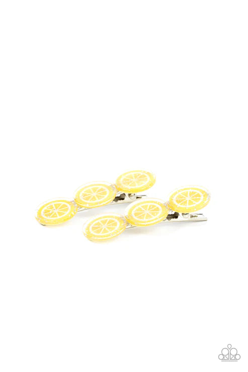 Charismatically Citrus - Hair Accessories - Yellow