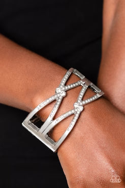Entrancing Etiquette - Silver - White