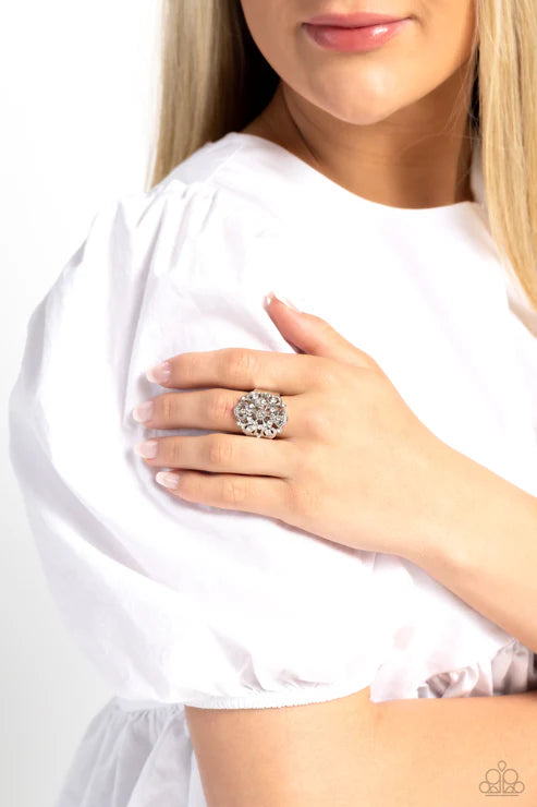 Intricate Influence - Silver - White