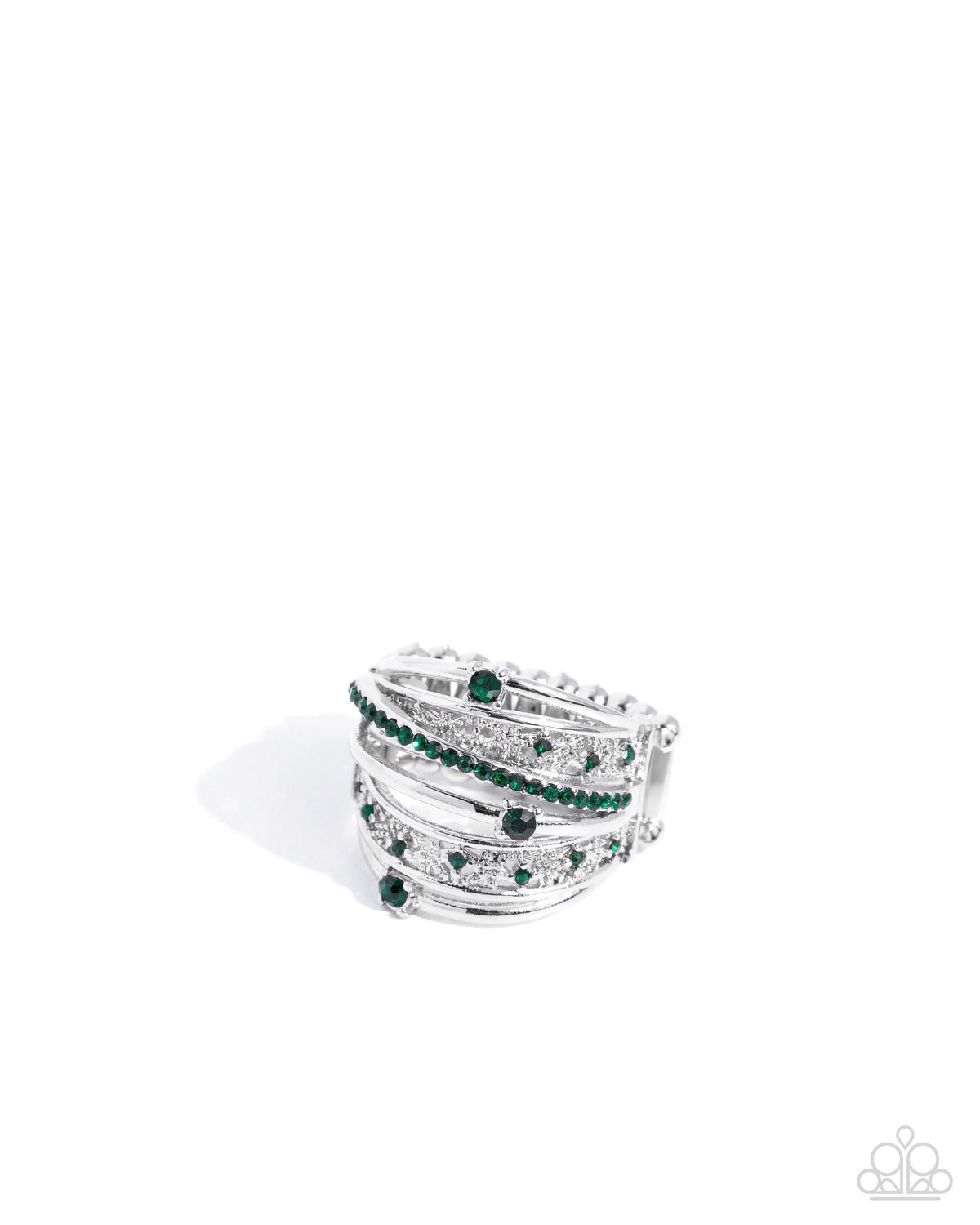 Captivating Crisscross - Green