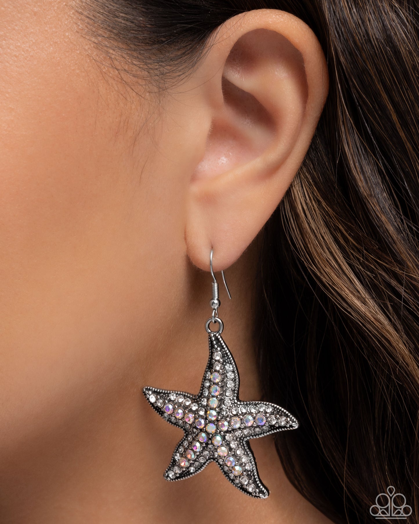 Starfish Spectacle - Iridescent - Silver