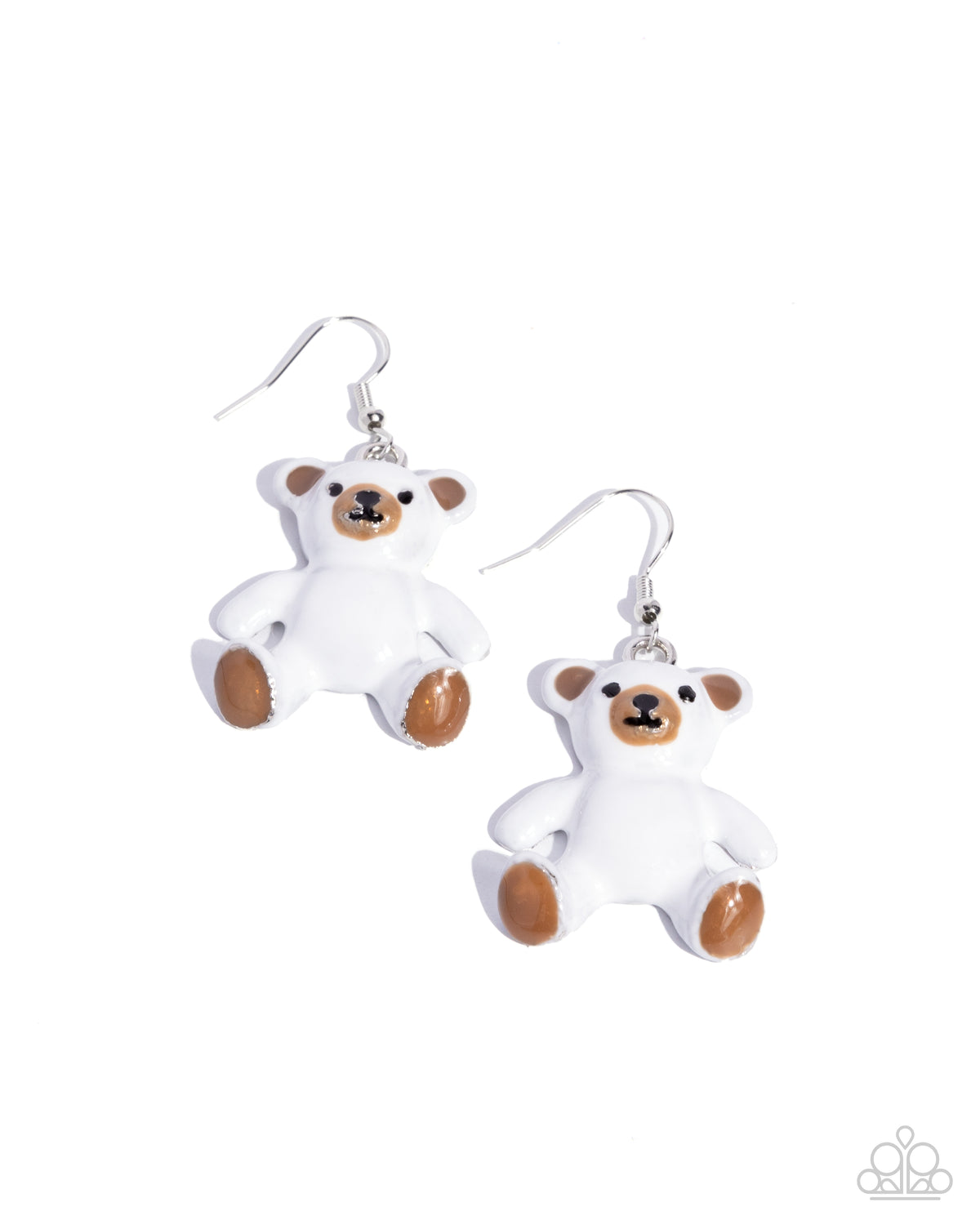 Teddy Trinket - Multi - White