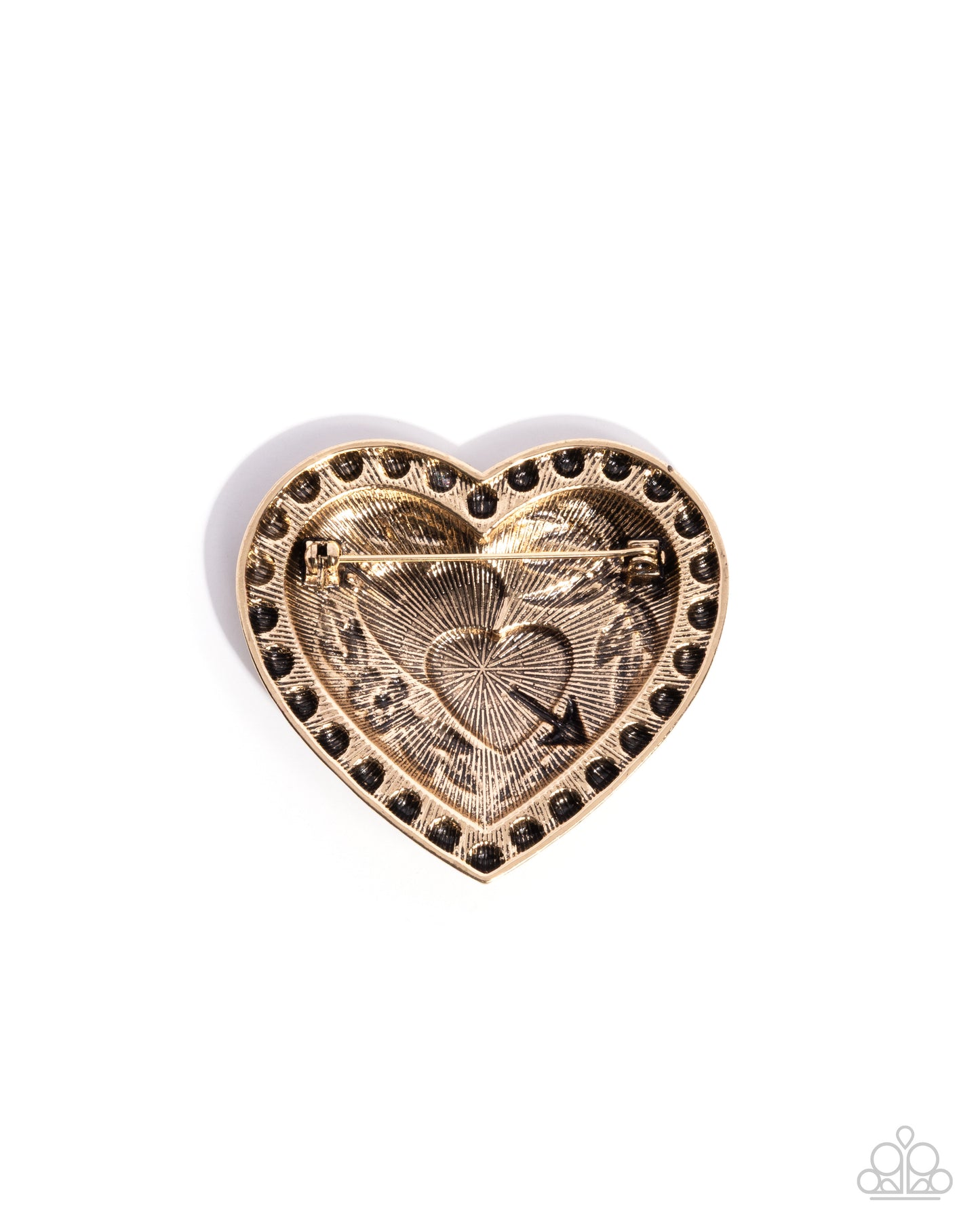 A Breath of Fresh Romance - Brooches - Gold