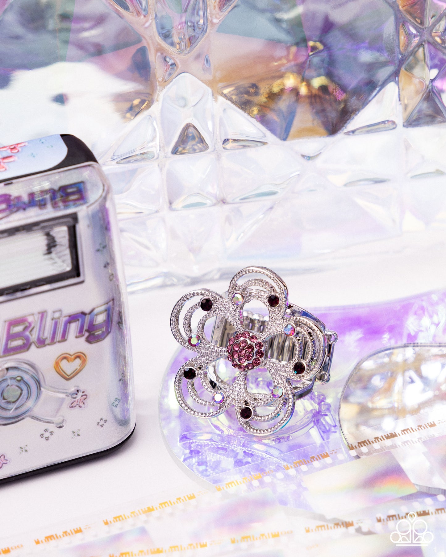 Still Studs -Multi - Purple