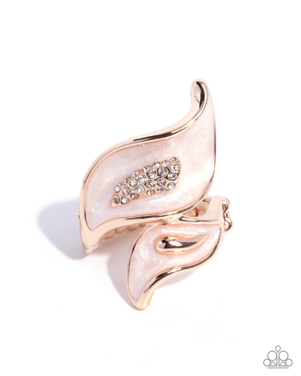 Ornate Overlap - Rose Gold