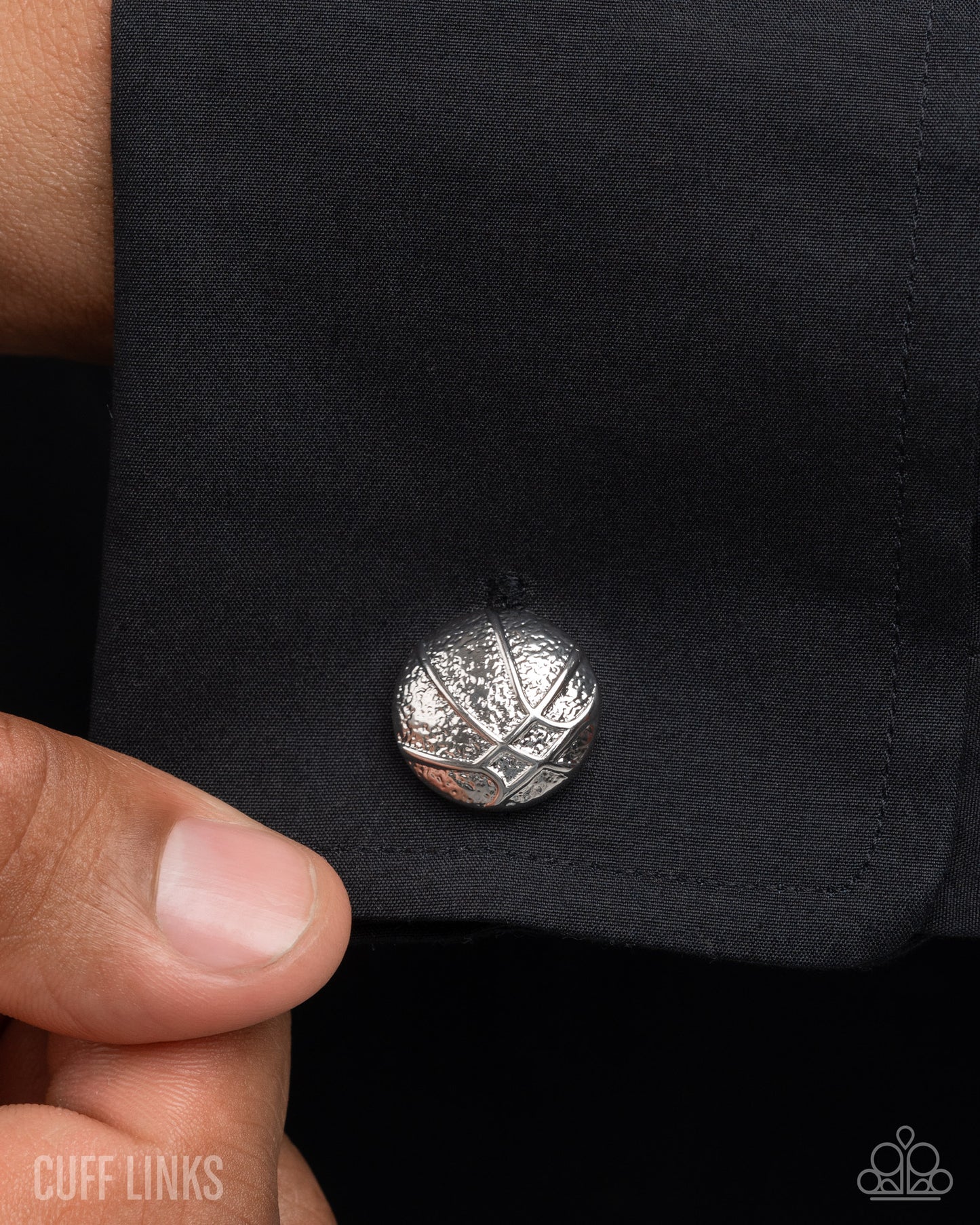 Shoot Your Shot - Cuff Links - Silver