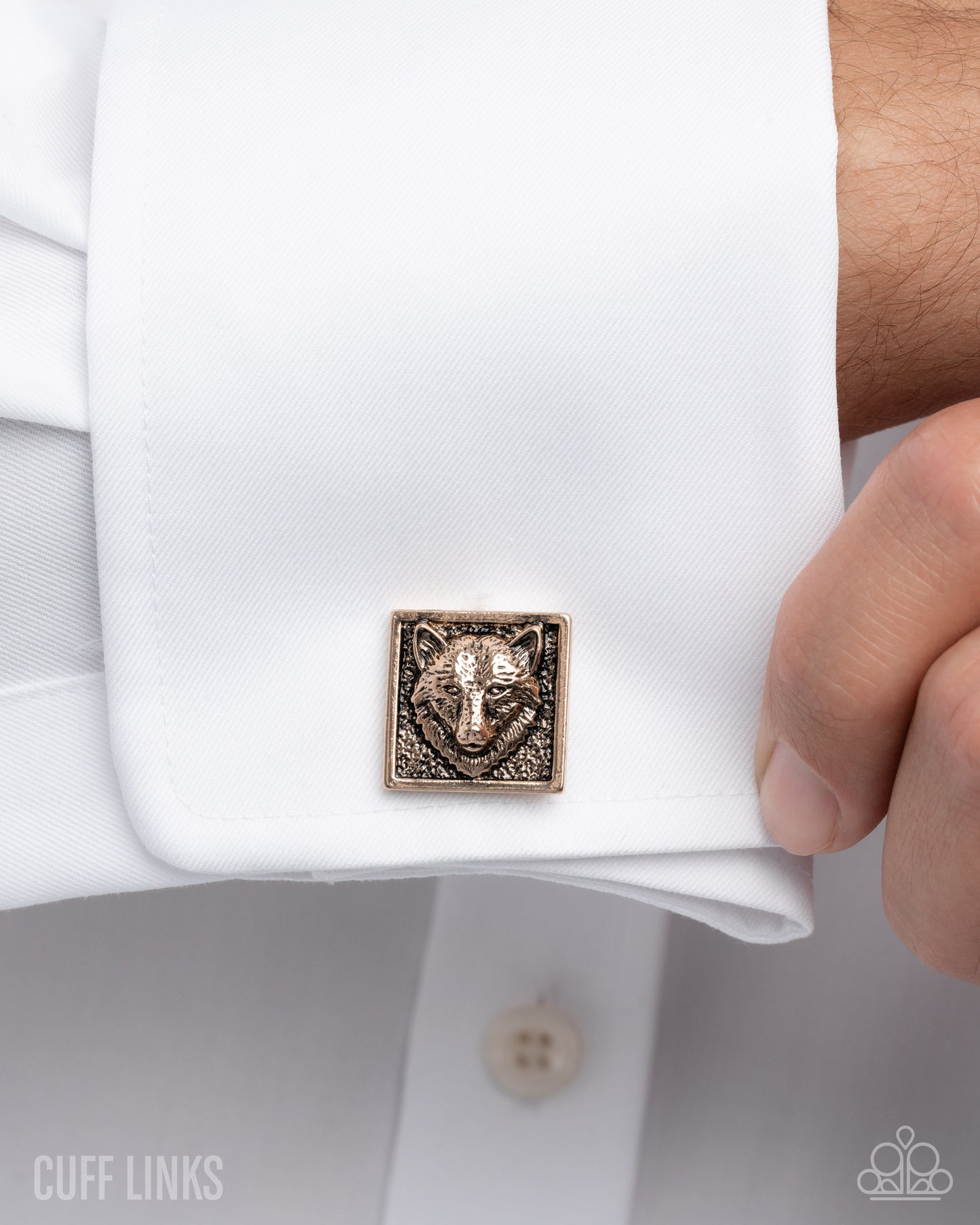 Alpha of the Pack - Cuff Links - Gold