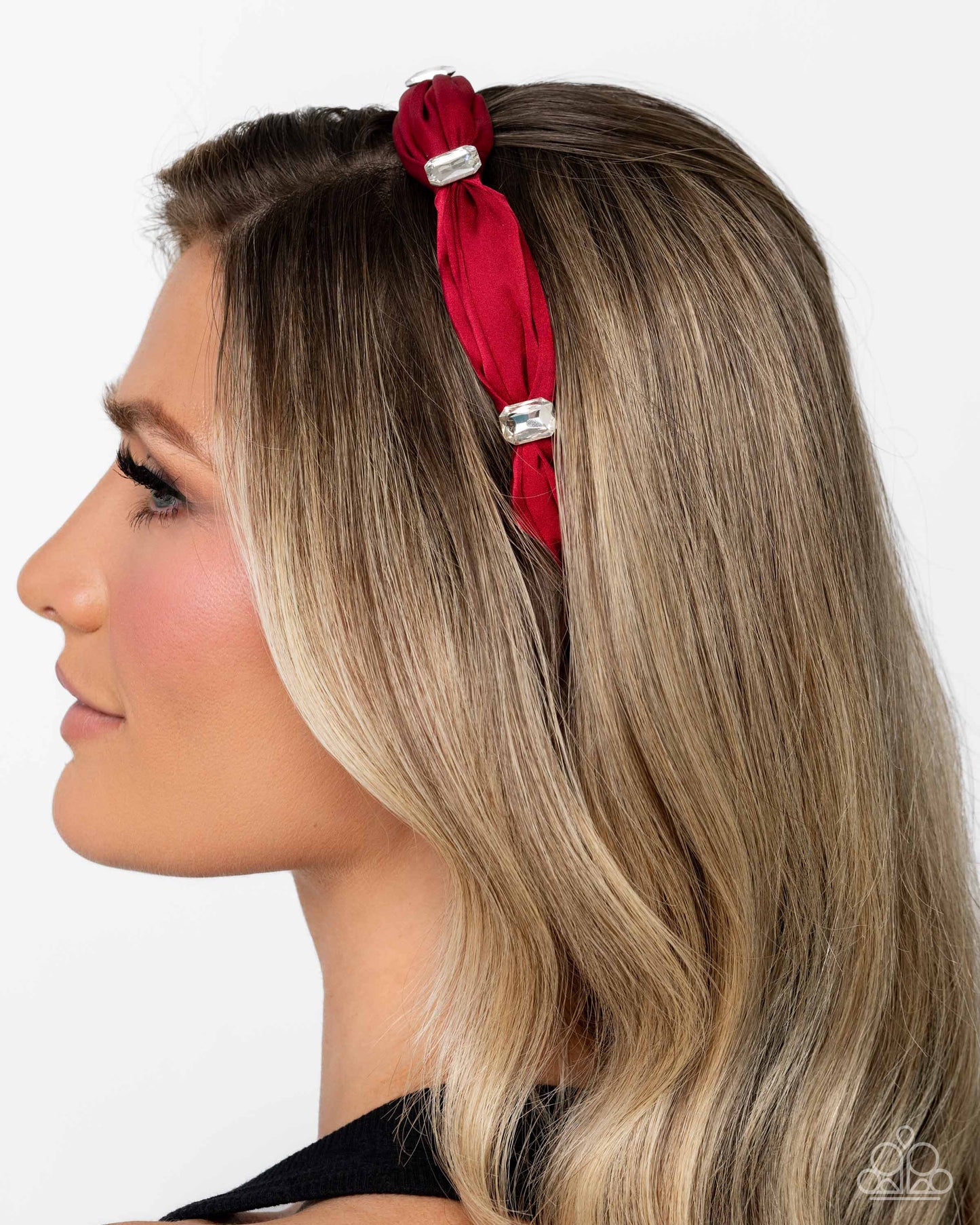 Bourgeois Bling - Headband - Red