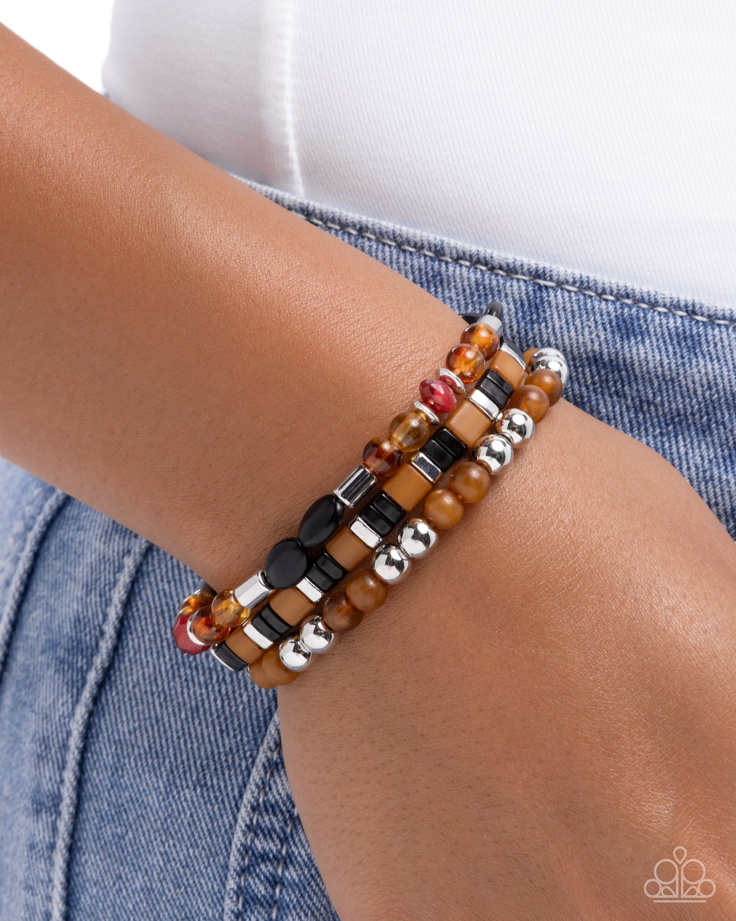 Sunset Stack - Multi - Black