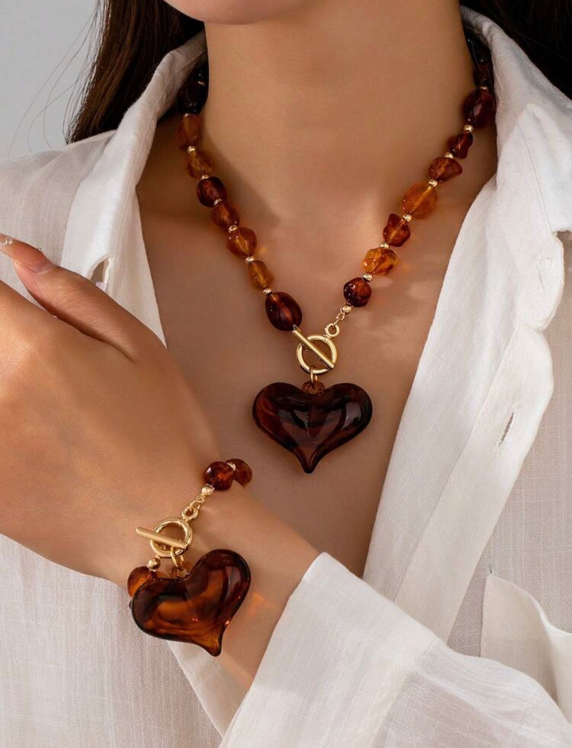 Marble Luxury - Brown - Complete Look