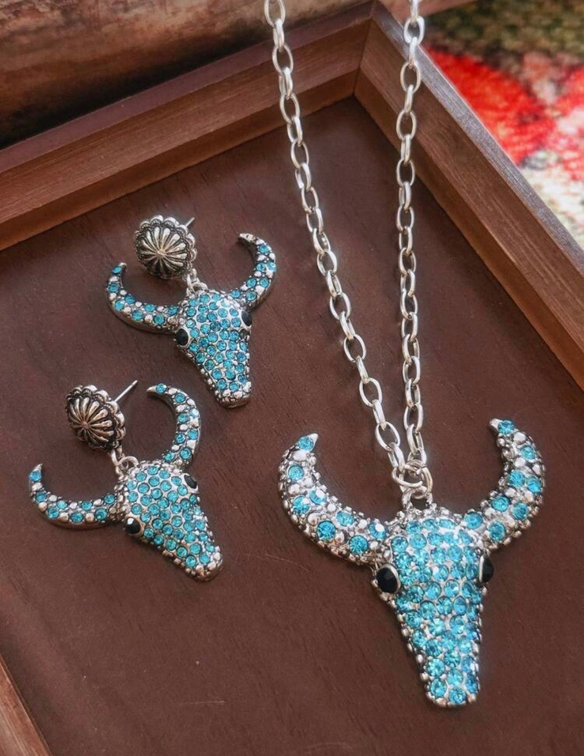 Longhorn Glitters - Blue - Complete Look