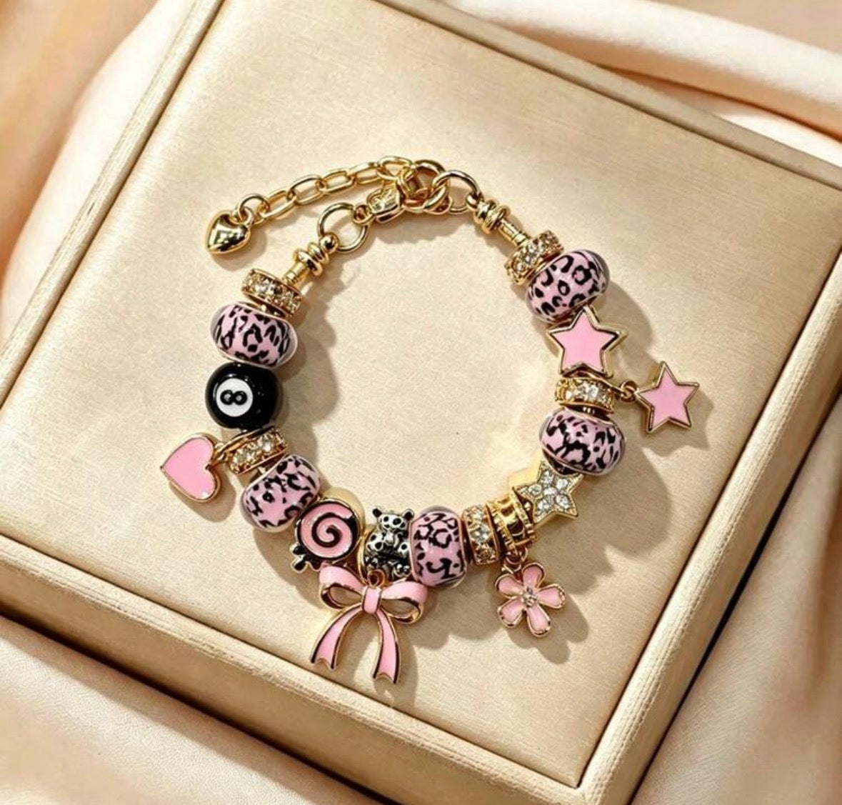 Leopard Star - Pink