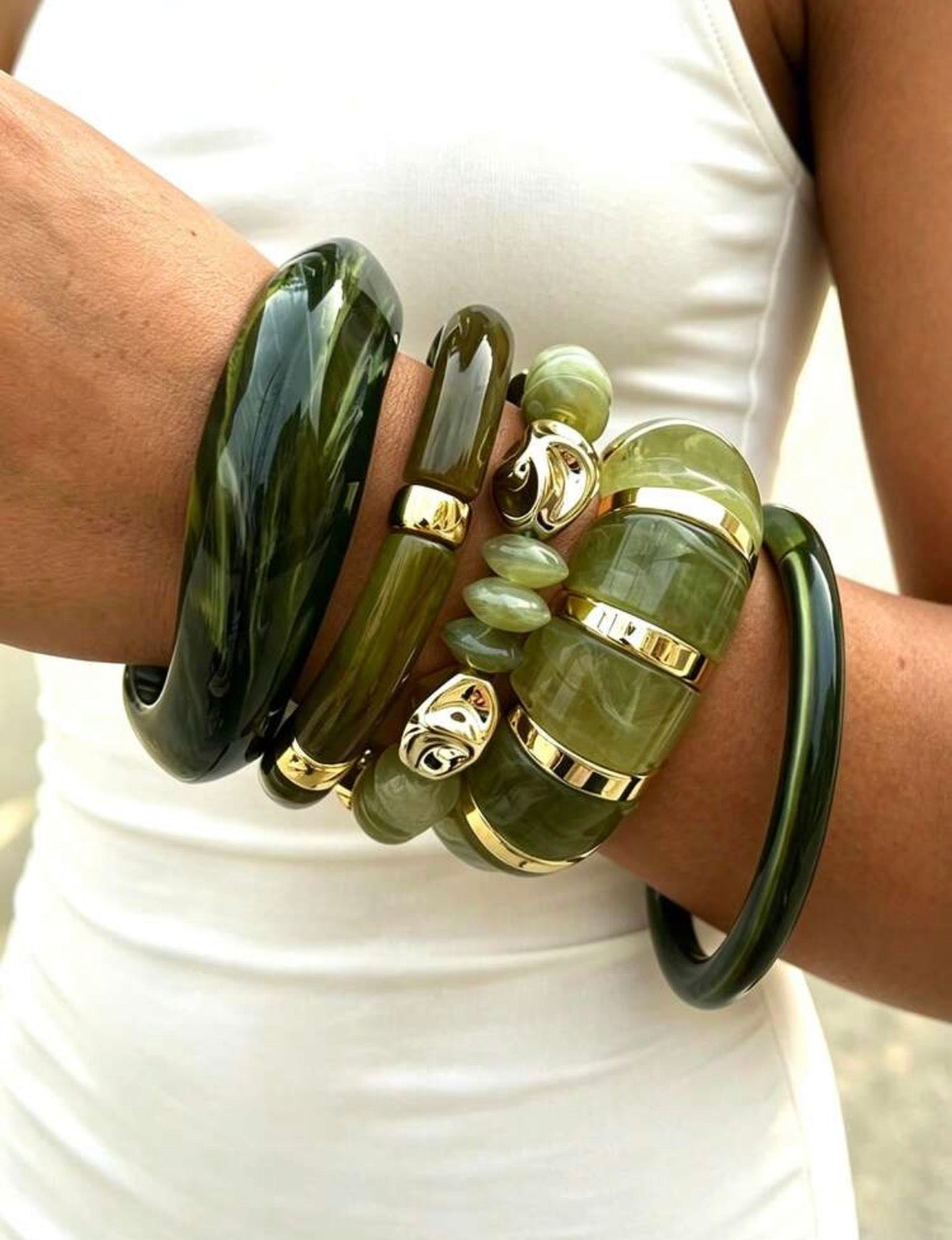 Stacks On Stacks - Green