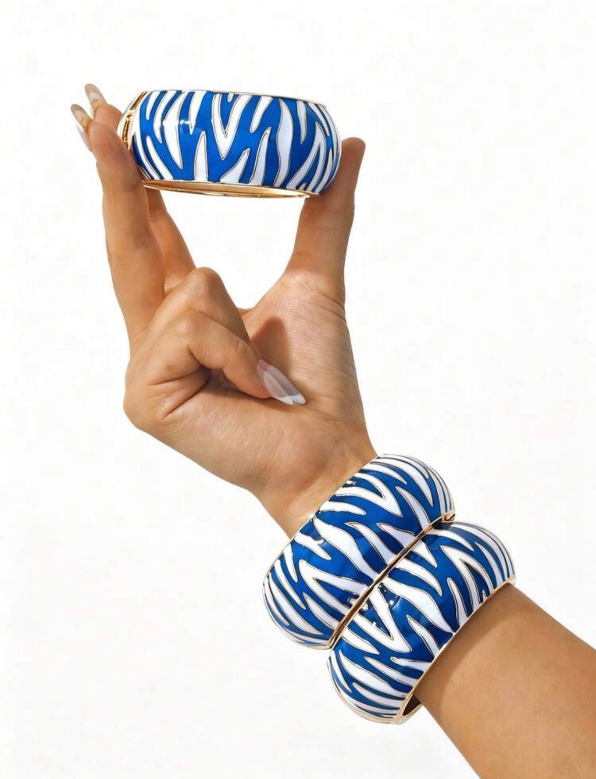Zebra Diva - Blue