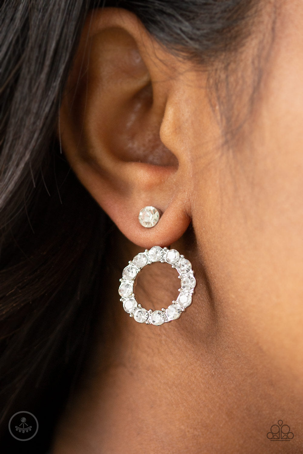 Diamond Halo - Silver