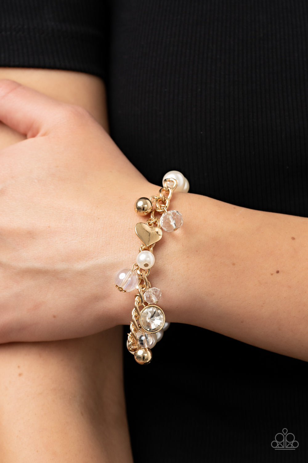 Adorningly Admirable - Hearts - Gold