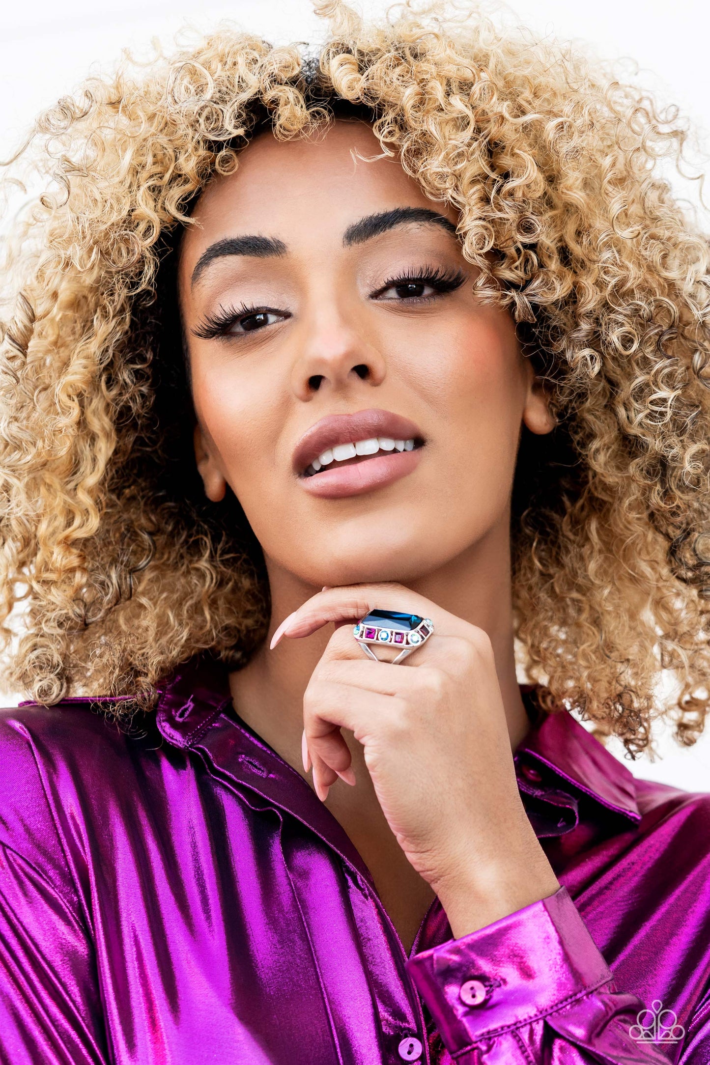 Radiant Rhinestones - Multi - Blue