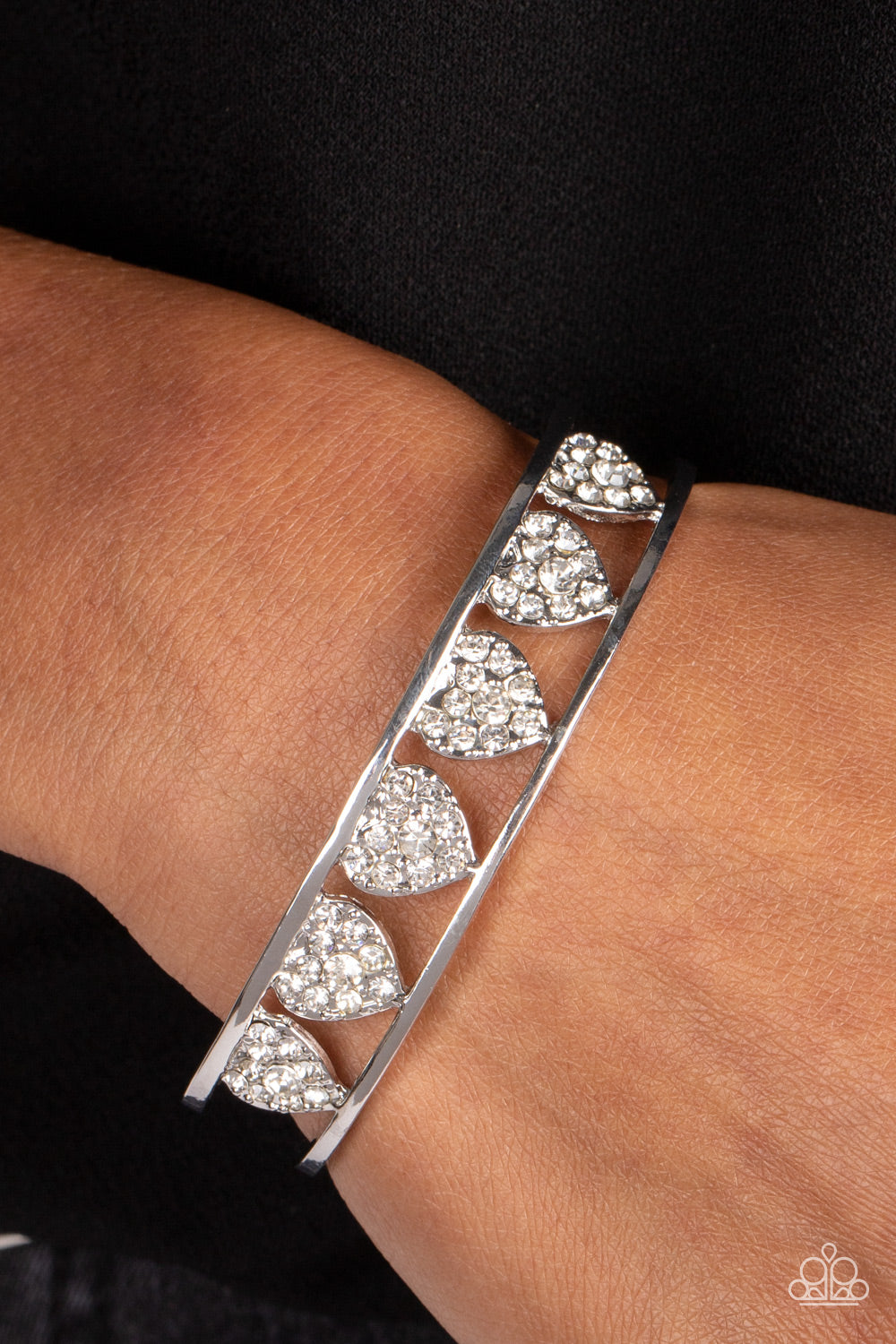 Decadent Devotion - Hearts - Silver