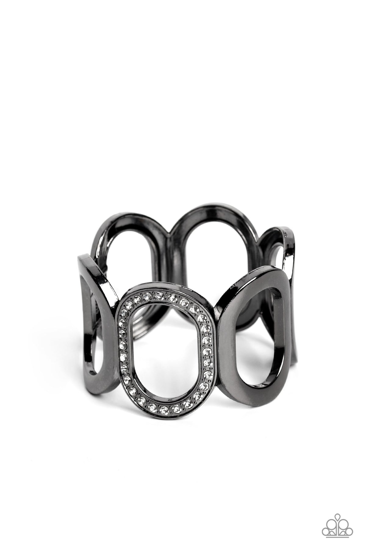 Opulent Ovals - Gunmetal