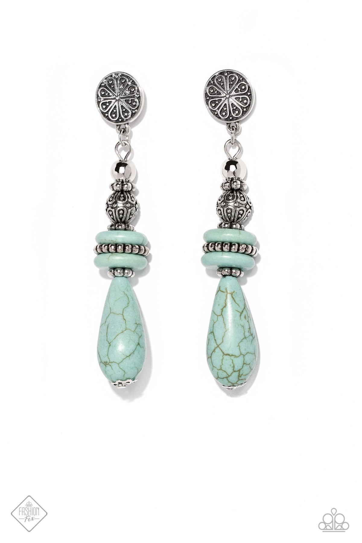 Desert Fever - Turquoise - Blue