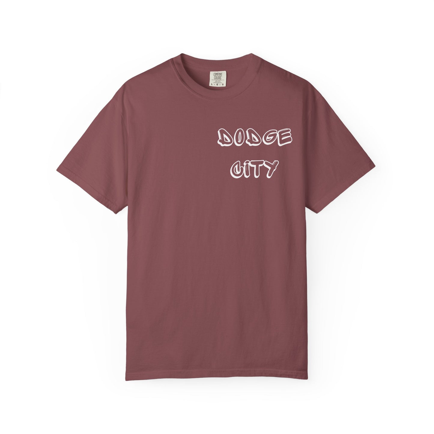 Dodge City Graffiti Pocket - Graphic Tees (Color Options)