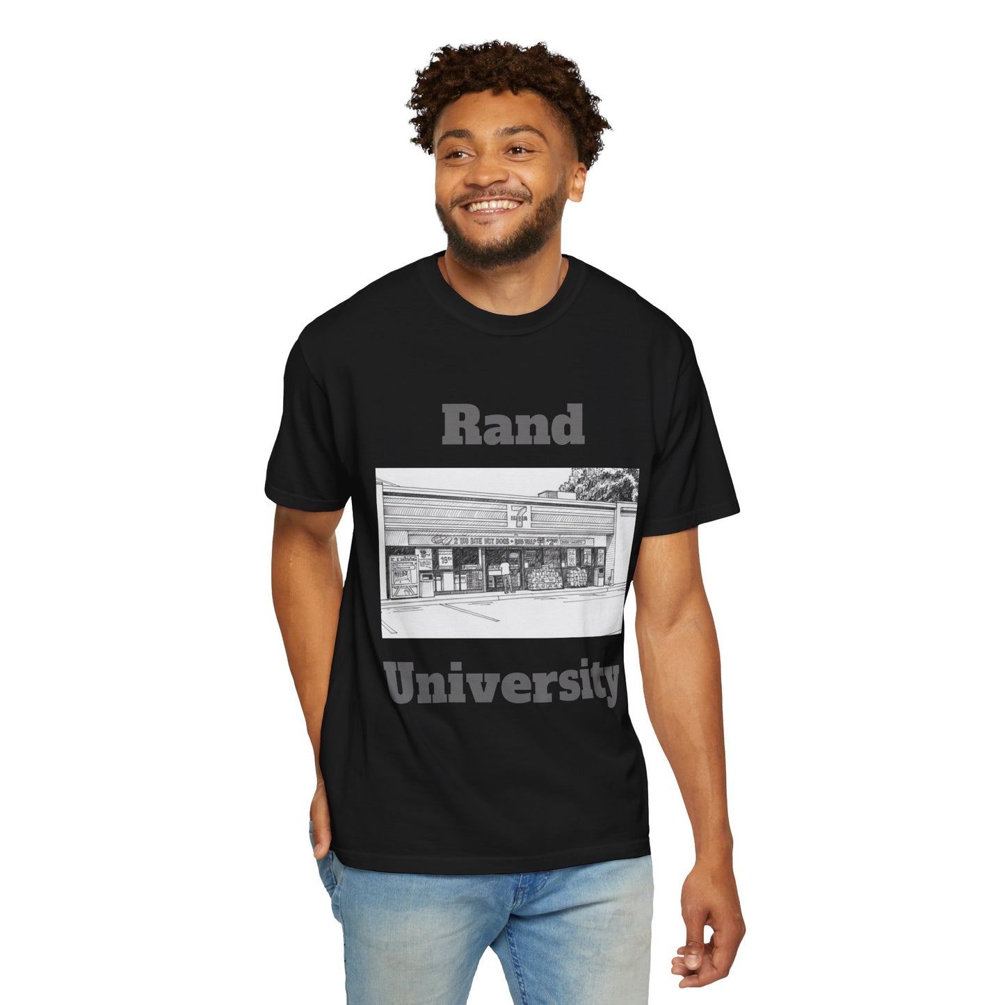Rand University - Corner Store - Graphic Tees  (Color Options)