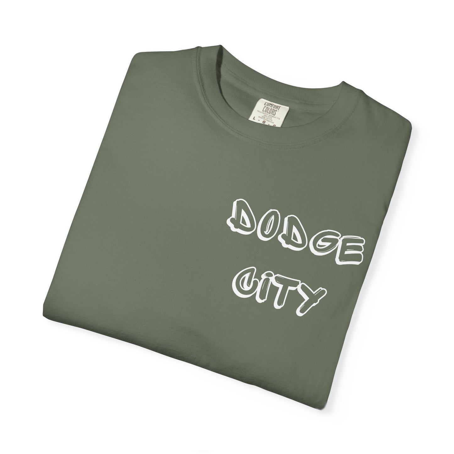 Dodge City Graffiti Pocket - Graphic Tees (Color Options)