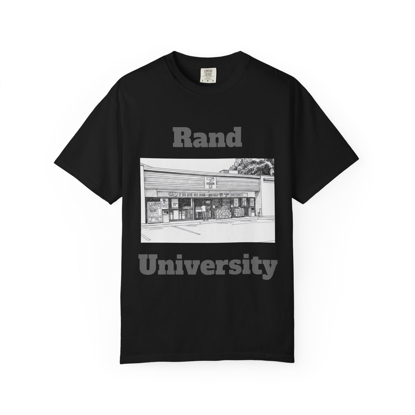 Rand University - Corner Store - Graphic Tees  (Color Options)