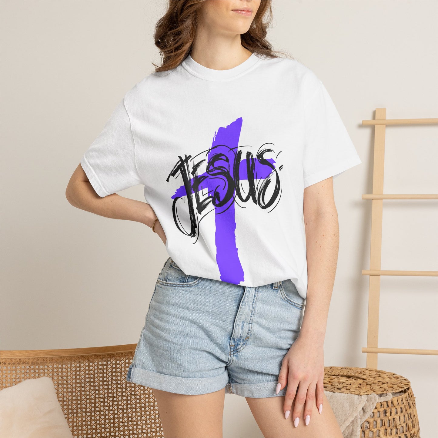 Jesus Cross - Graphic Tees  (Color Options)