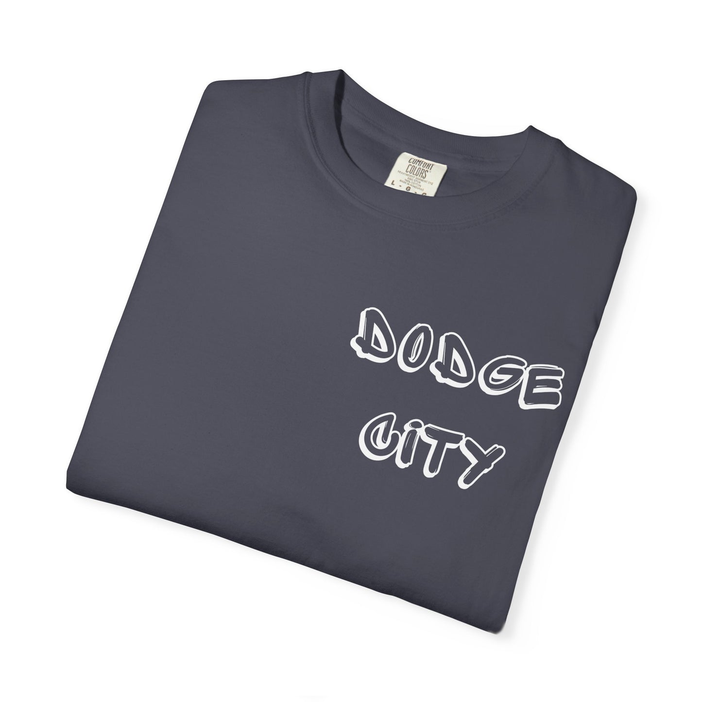 Dodge City Graffiti Pocket - Graphic Tees (Color Options)