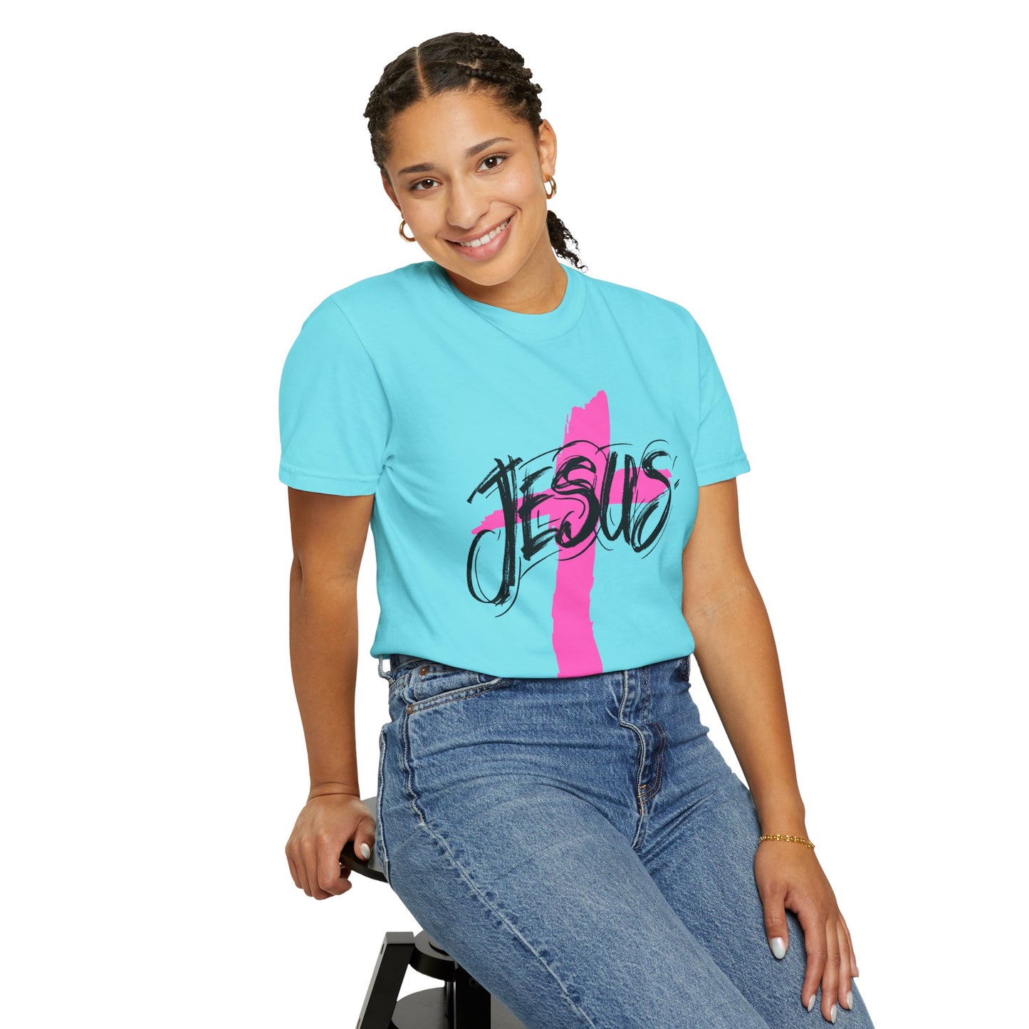 Jesus Cross - Graphic Tees  (Color Options)