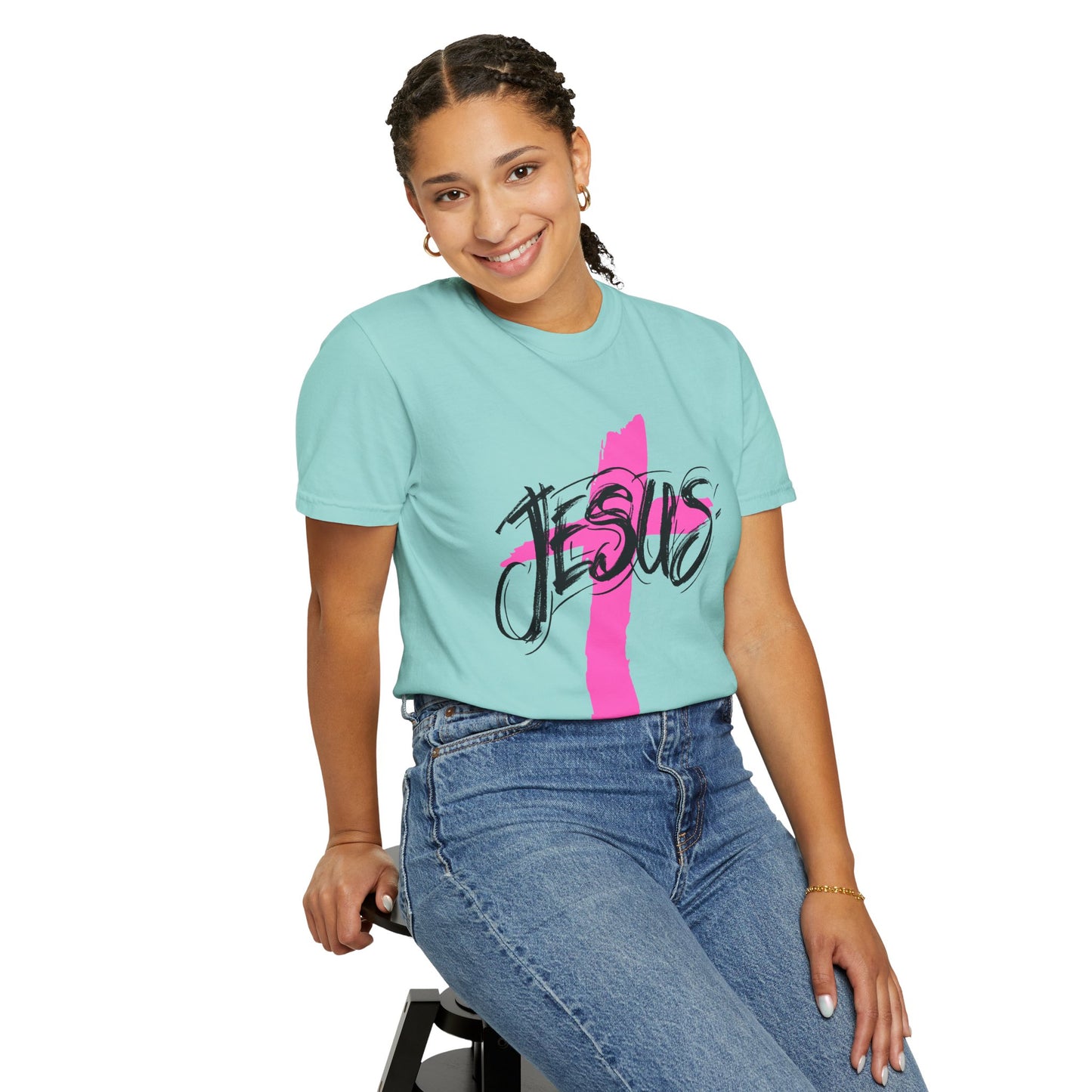 Jesus Cross - Graphic Tees  (Color Options)