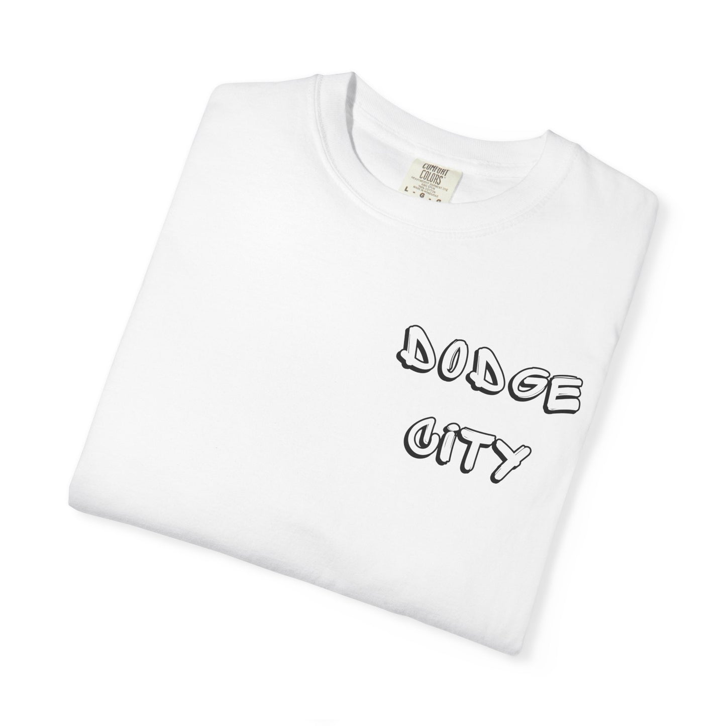Dodge City Pocket - Graphic Tees (Color Options)