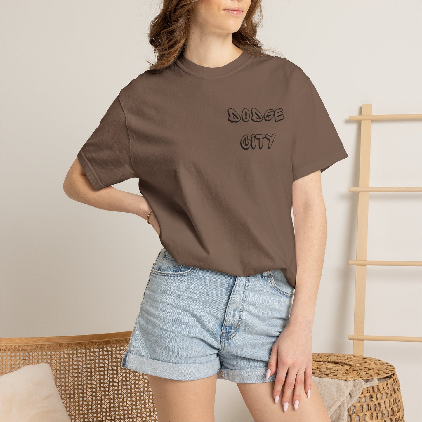Dodge City Pocket - Graphic Tees (Color Options)