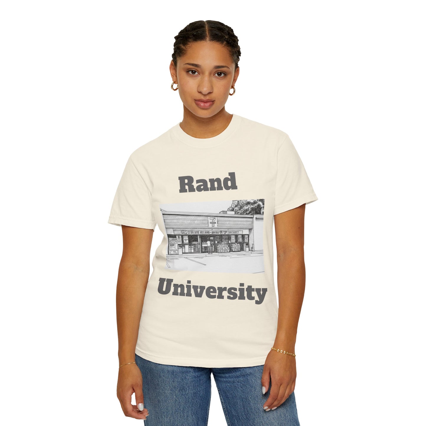Rand University - Corner Store - Graphic Tees  (Color Options)