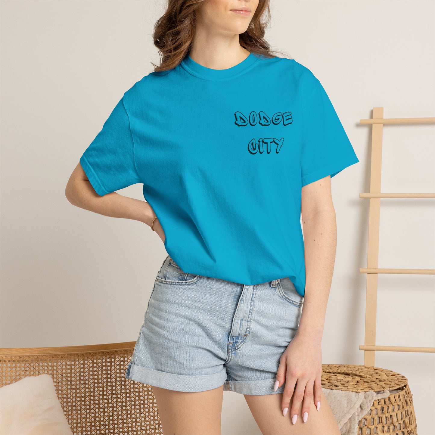 Dodge City Pocket - Graphic Tees (Color Options)