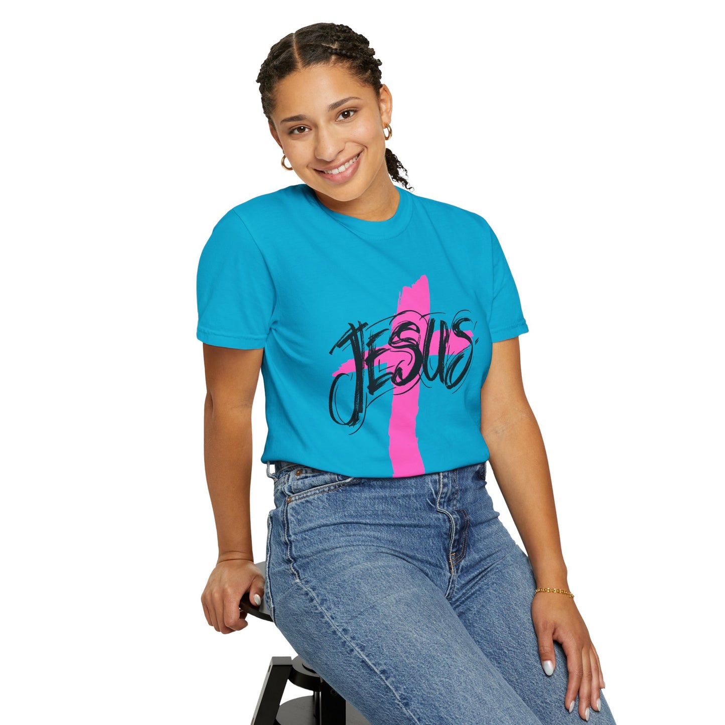 Jesus Cross - Graphic Tees  (Color Options)