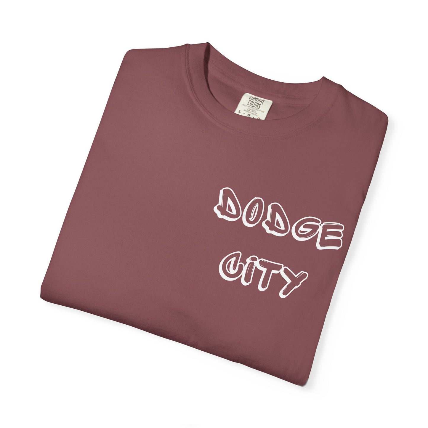 Dodge City Graffiti Pocket - Graphic Tees (Color Options)