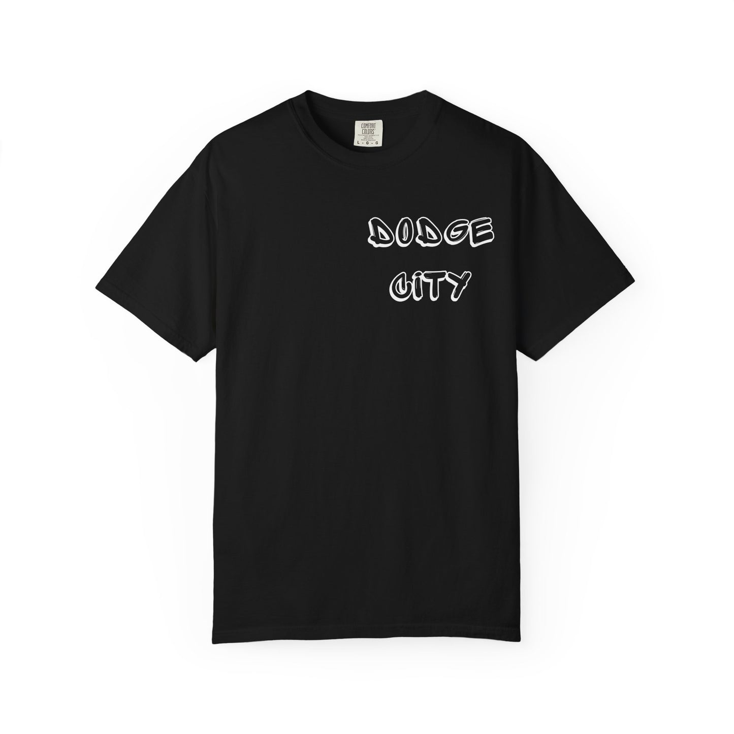 Dodge City Graffiti Pocket - Graphic Tees (Color Options)