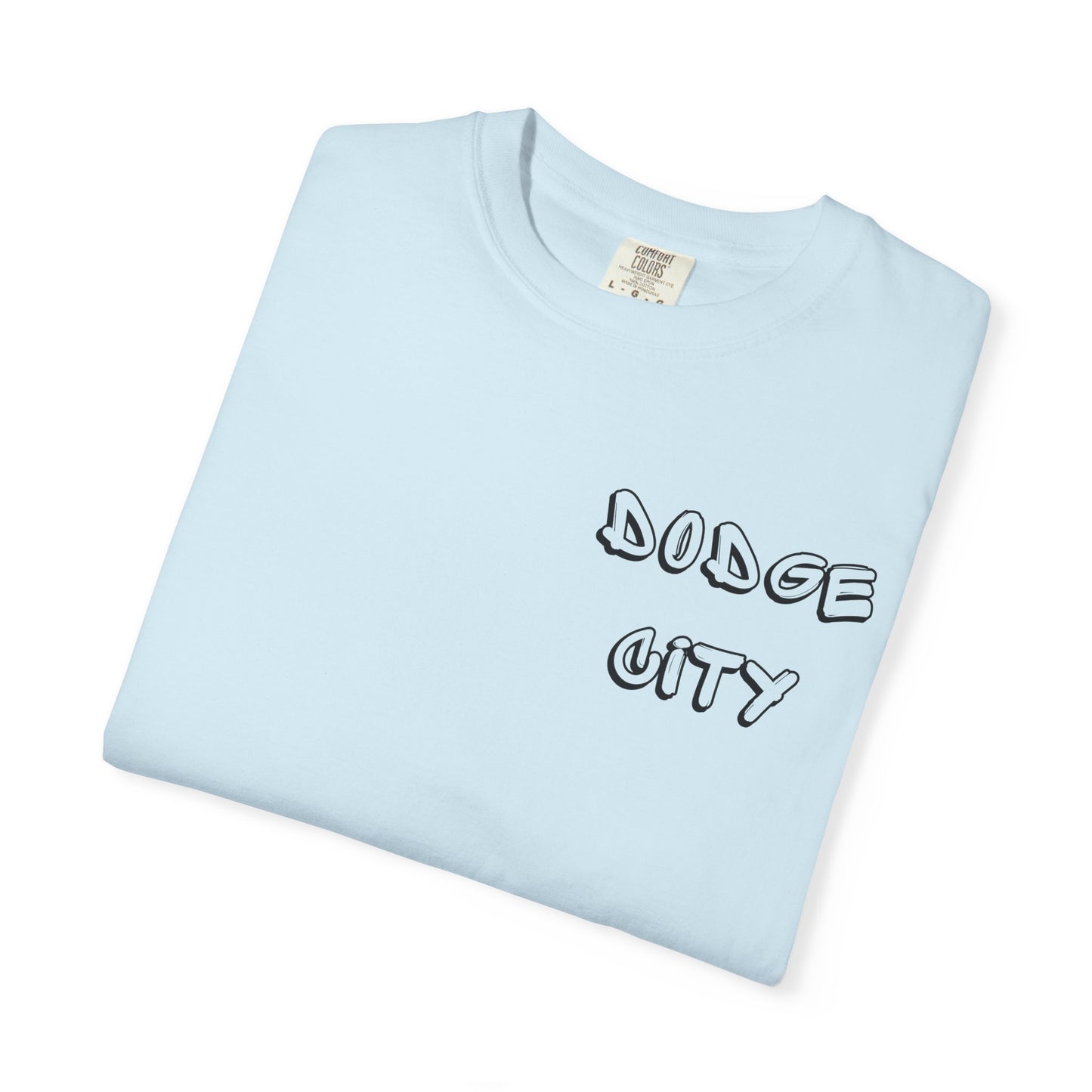 Dodge City Pocket - Graphic Tees (Color Options)
