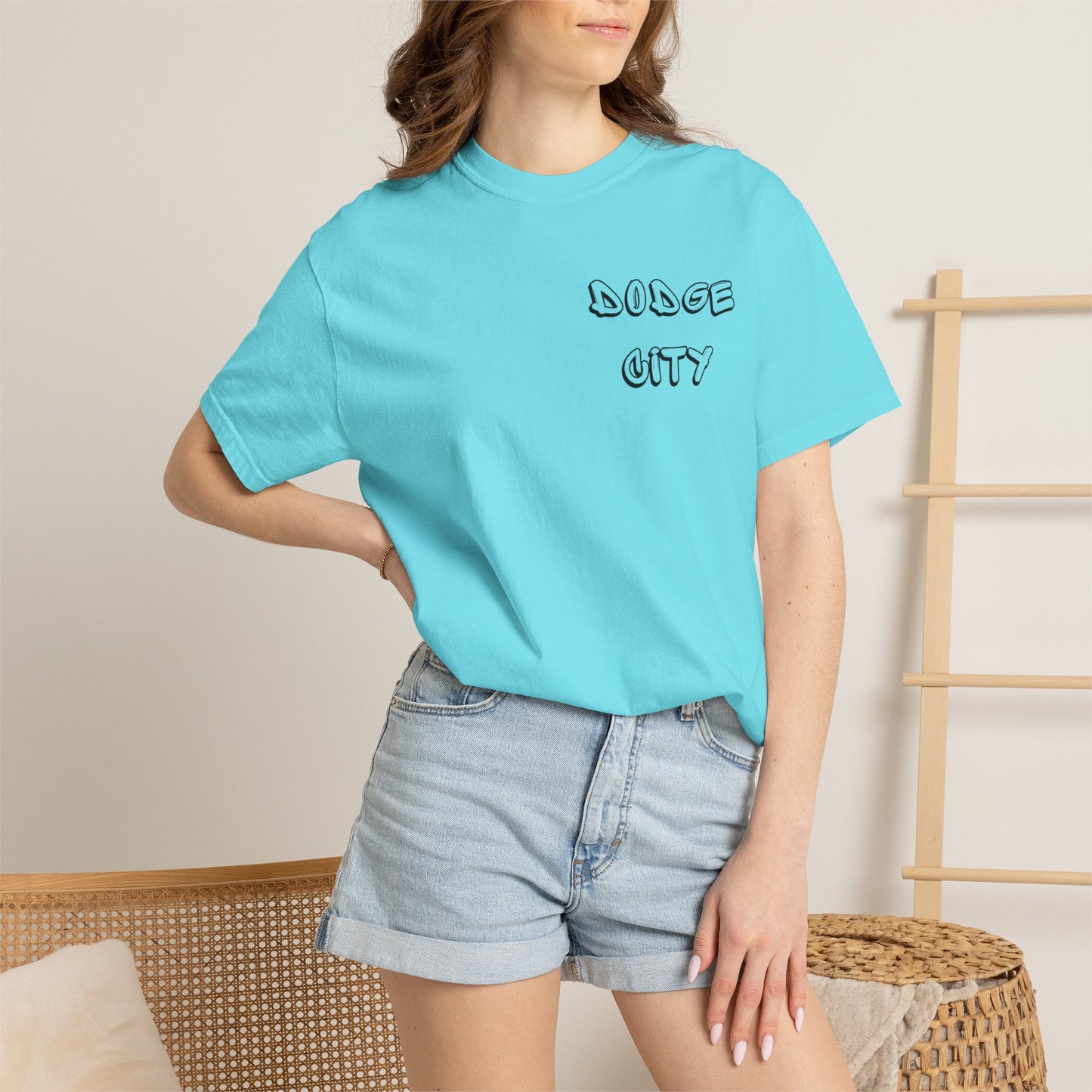 Dodge City Pocket - Graphic Tees (Color Options)