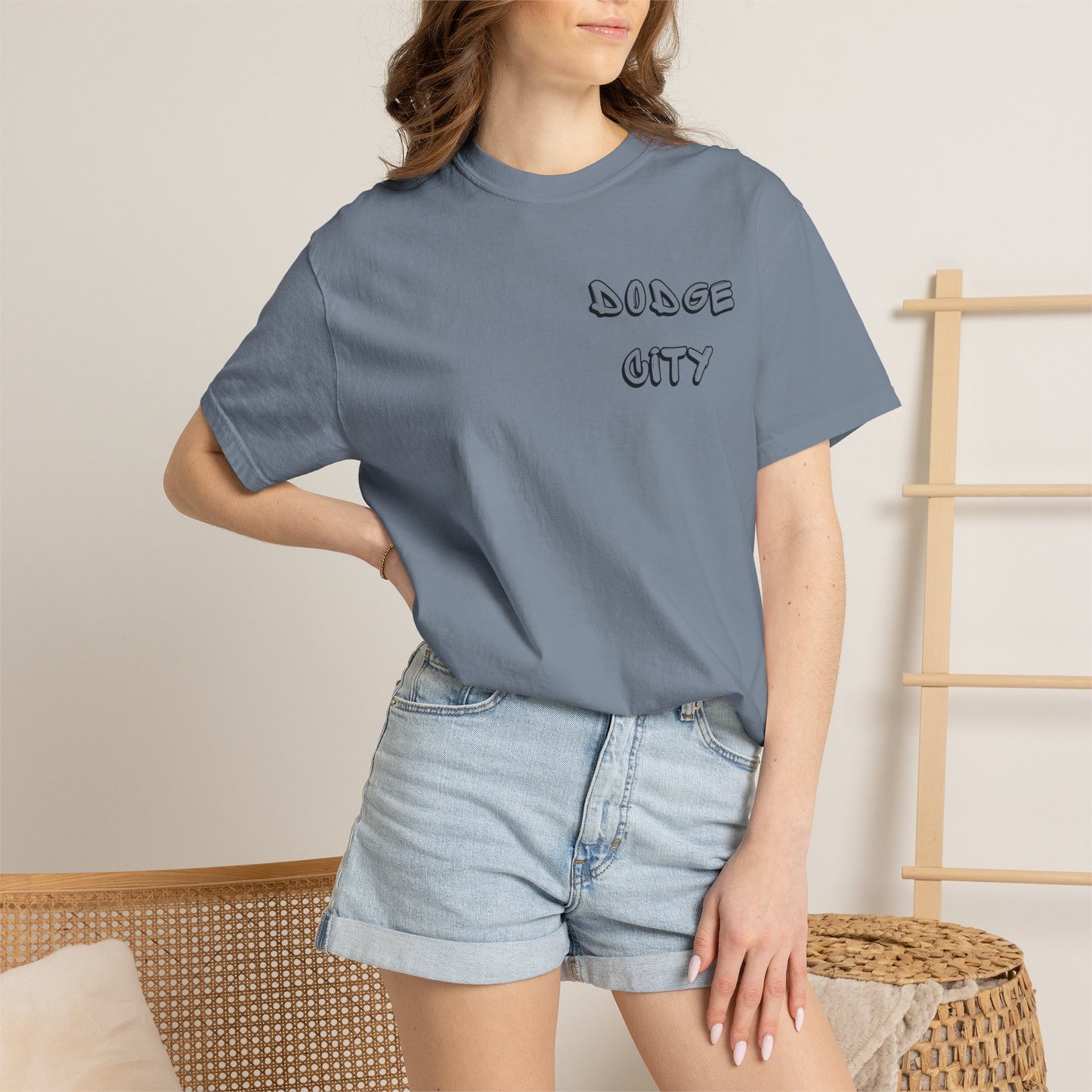 Dodge City Pocket - Graphic Tees (Color Options)