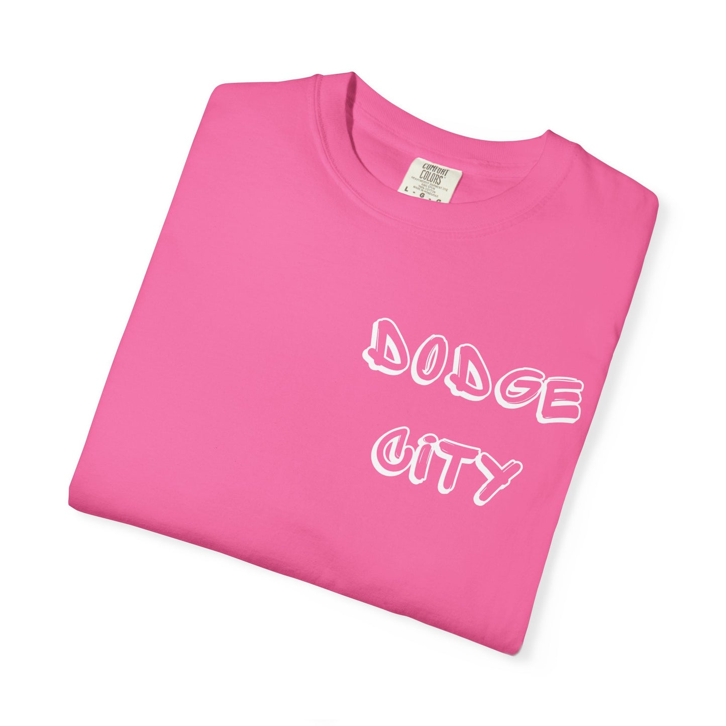 Dodge City Graffiti Pocket - Graphic Tees (Color Options)