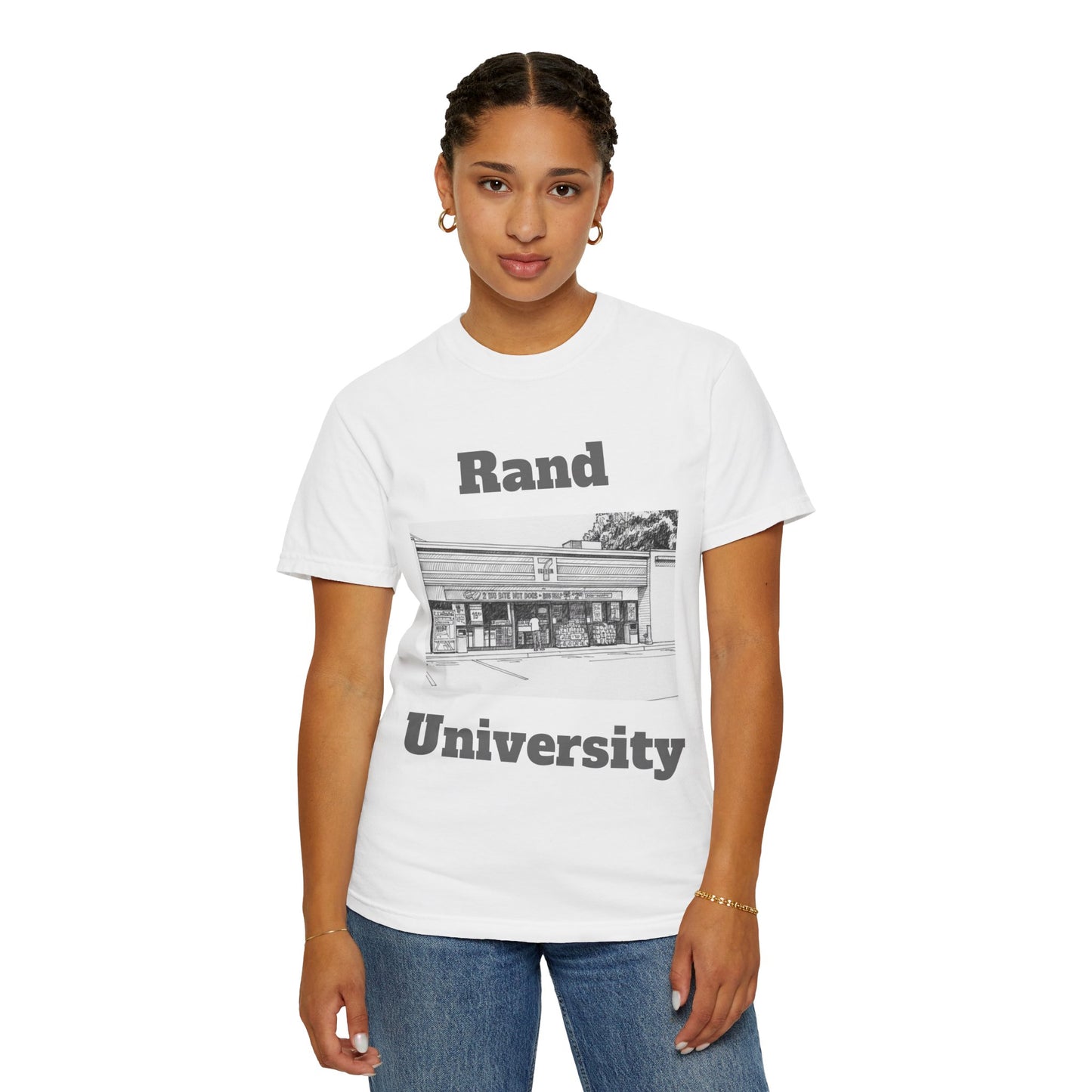 Rand University - Corner Store - Graphic Tees  (Color Options)