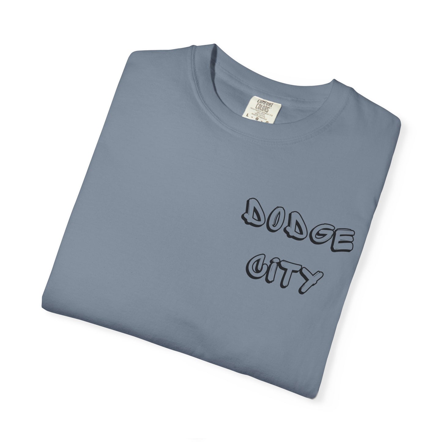 Dodge City Pocket - Graphic Tees (Color Options)