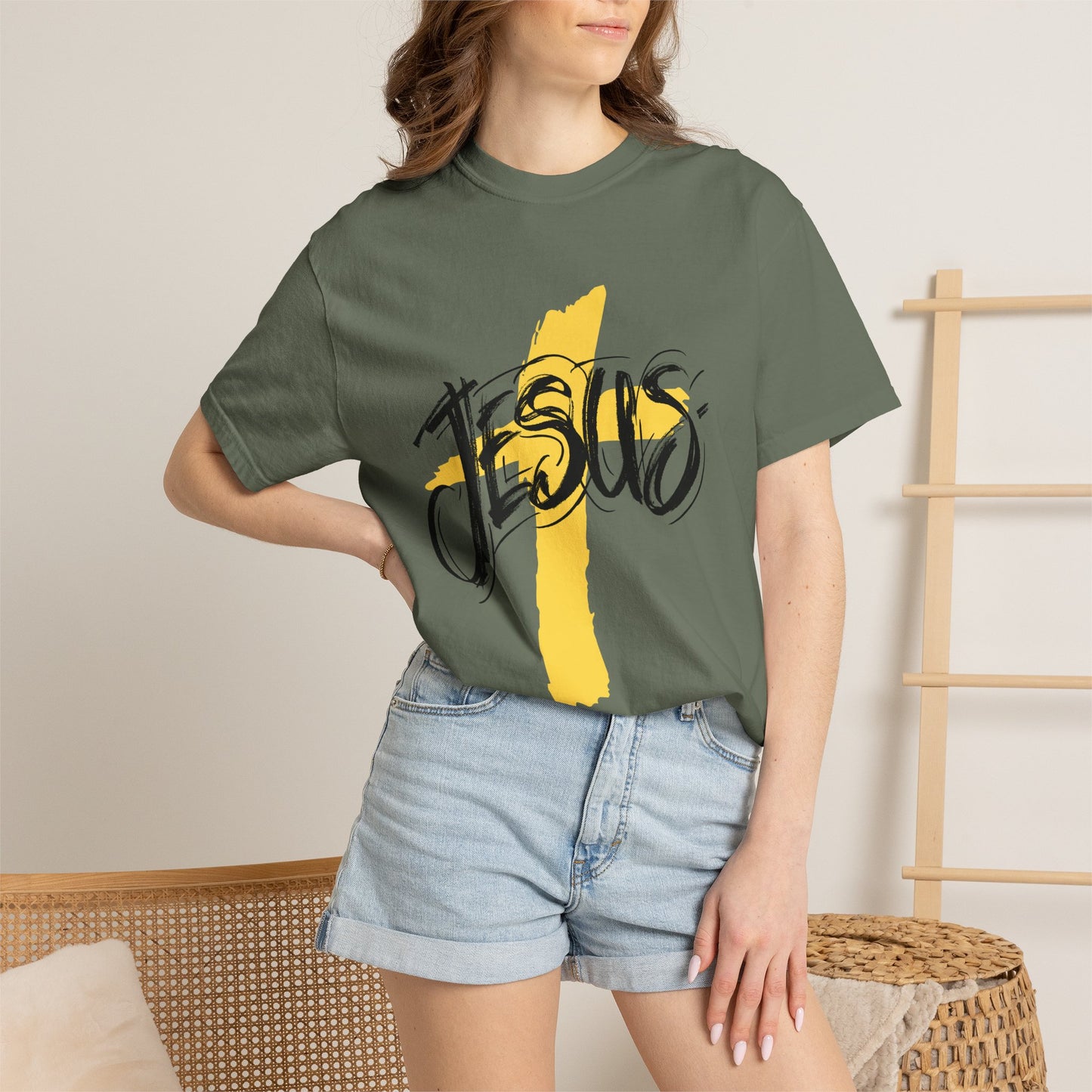 Jesus Cross - Graphic Tees  (Color Options)