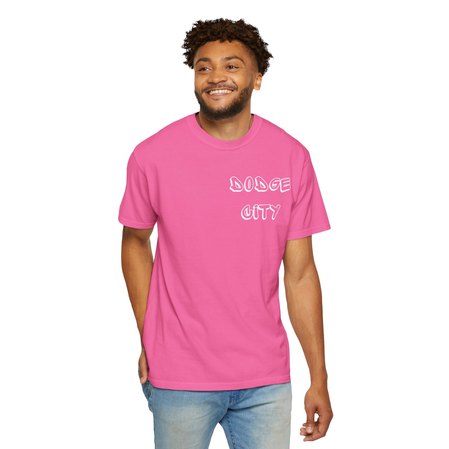 Dodge City Graffiti Pocket - Graphic Tees (Color Options)