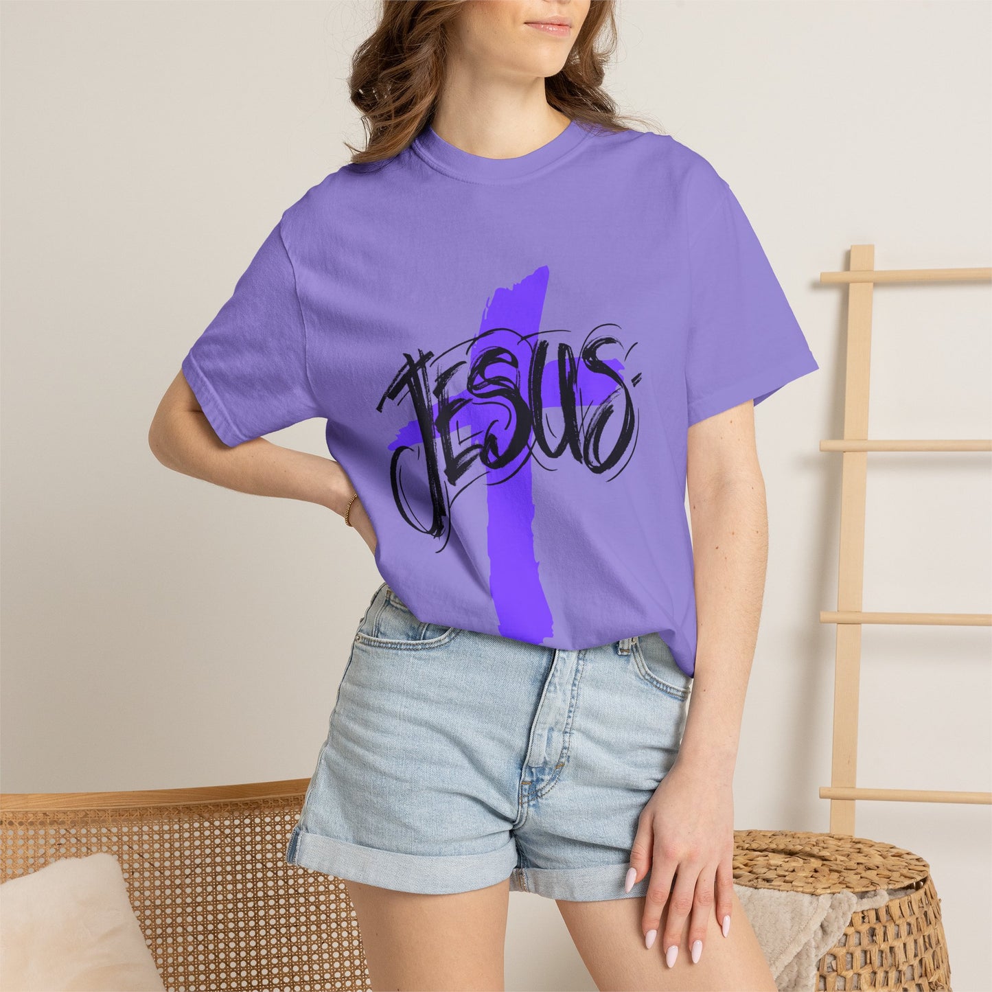 Jesus Cross - Graphic Tees  (Color Options)